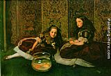 John Everett Millais Famous Paintings - Leisure Hours